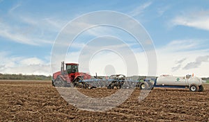 Plowing a Farm Field