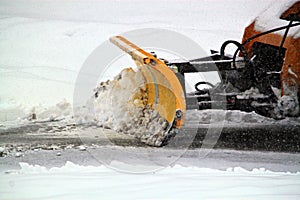 Plowing Snow