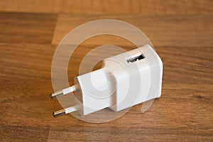 A Plug Adapter Charger isolated