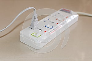 Plug electrical power strip
