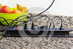 Plug in an electrical socke