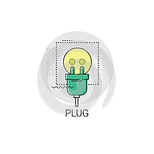 Plug Internet Connection Electricity Energy Icon