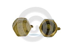 Plug stopgap nut on the pipe thread 1 2