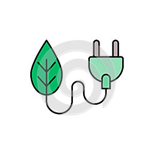 Plug vector icon sign symbol