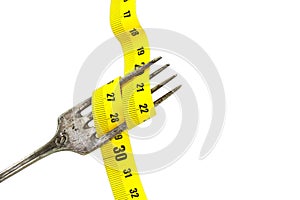 Plug and yellow centimeter
