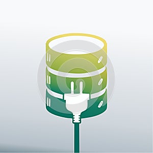 Pluggedin Database Technology Illustration