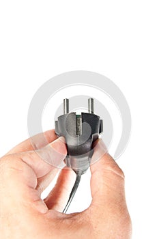 Plugging electrical cable