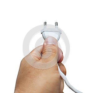 Plugging electrical cable