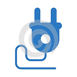 Plugin glyph color flat vector icon