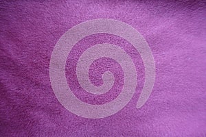 Plum artificial suede fabric from above