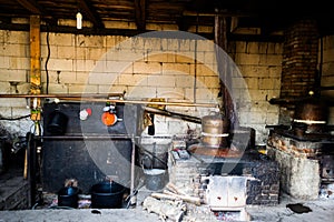 Plum brandy equipment - Alembic photo