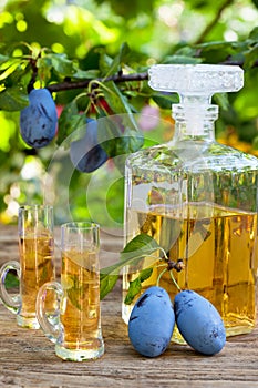 Plum brandy or rakija