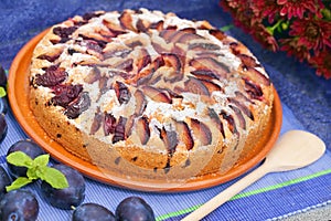 Plum cake