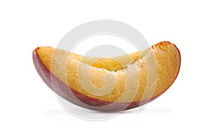 Plum fruit slice