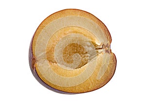 Plum fruit slice