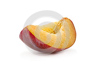 Plum fruit slice