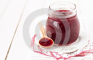 Plum Jam Made in Slow Cooker (Crock Pot, Multicooker)