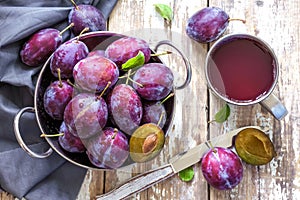 Plum juice