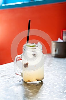 plum and lemon lime soda