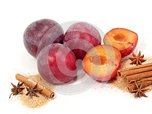 Plum-mash ingredients