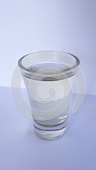 Plum schnapps in small glass