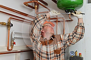 Plumber at Work