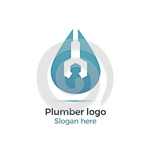 Plumbing company logo