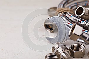 Plumbing tools for connecting water taps