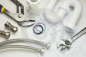 Plumbing tools and fittings