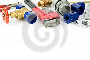 Plumbing tools and materials