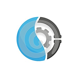 Plumbing vector illustration icon symbol