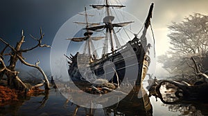 plunder pirate shipwreck photo