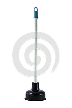 Plunger tool for products isolated on white background. The file