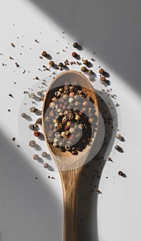 Pepper wood spoon