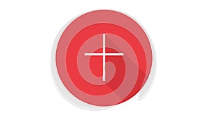 Plus Sign Icon, Add or Create Symbol, vector design Generative AI