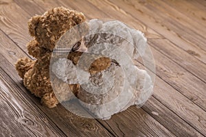 Plush Teddy bears photo