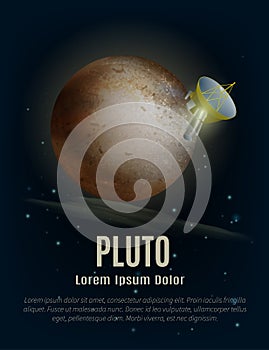 Pluto Planet Poster