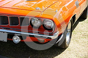 Plymouth Cuda Front End photo