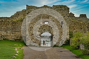 Plymouth England Castle Ruins