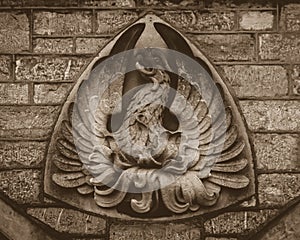 Plymouth Guildhall Stone Carving B