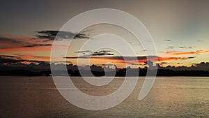 5pm Sunset At The Bay