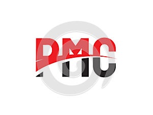 PMC Letter Initial Logo Design Vector Illustration photo