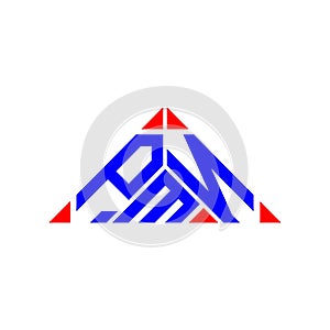 PMN letter logo creative design with vector graphic, PMN