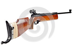pneumatic air rifle isolated