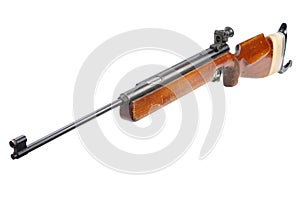 pneumatic air rifle isolated