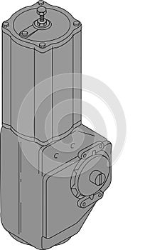 Pneumatic cylinder actuators , installation