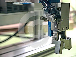 Pneumatic robot input.