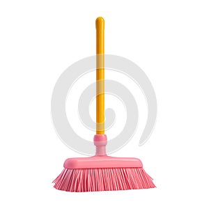 PNG Cute Cleaning Brush on Transparent Background - Ai Generated