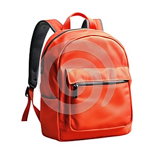 PNG School Bag on Transparent Background - Ai Generated