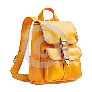 PNG School Bag on Transparent Background - Ai Generated